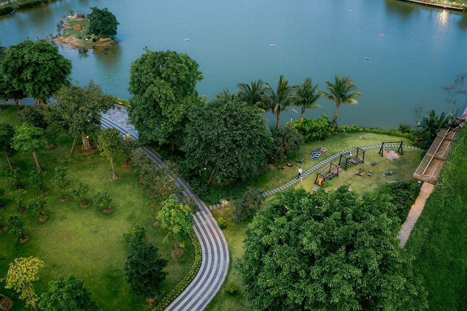 Kh&ocirc;ng gian sống h&agrave;i ho&agrave; với thi&ecirc;n nhi&ecirc;n tại Eco Central Park