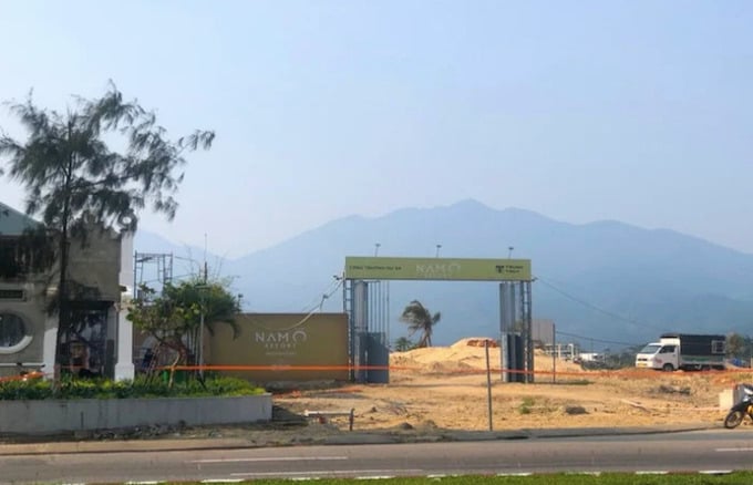 Dự &aacute;n Khu du lịch sinh th&aacute;i Nam &Ocirc; đang bị Trung Thuỷ Đ&agrave; Nẵng thế chấp ng&acirc;n h&agrave;ng. Ảnh Phước Nguy&ecirc;n
