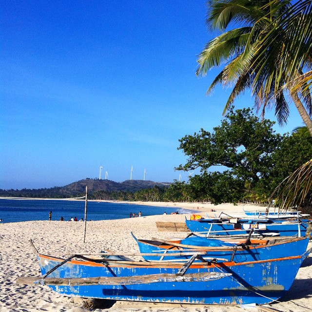 B&atilde;i biển Saud ở Philippines. Ảnh: @rxpt2002.