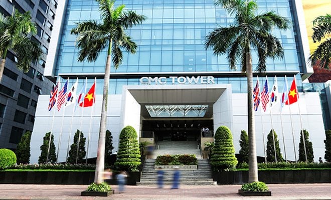 Trụ sở CMC tại số 11 phố Duy T&acirc;n, phường Dịch Vọng Hậu, quận Cầu Giấy, TP. H&agrave; Nội.