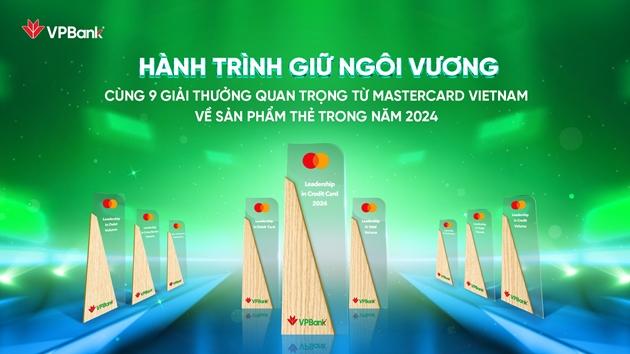 Mastercard vinh danh VPBank với 9 giải thưởng danh gi&#225; - Ảnh 1