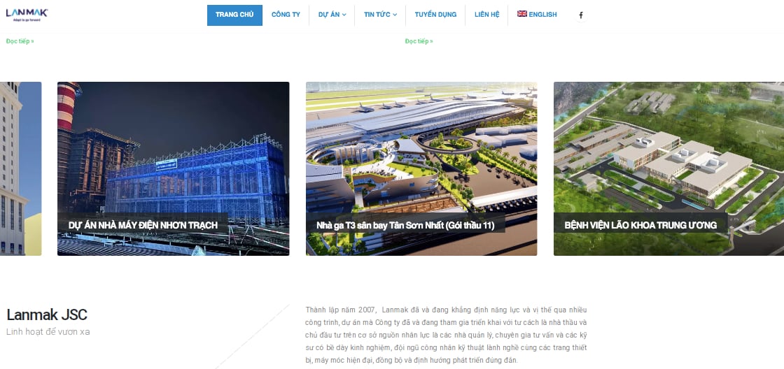 C&ocirc;ng ty cổ phần Đầu tư x&acirc;y dựng Bất động sản Lanmak được th&agrave;nh lập năm 2007