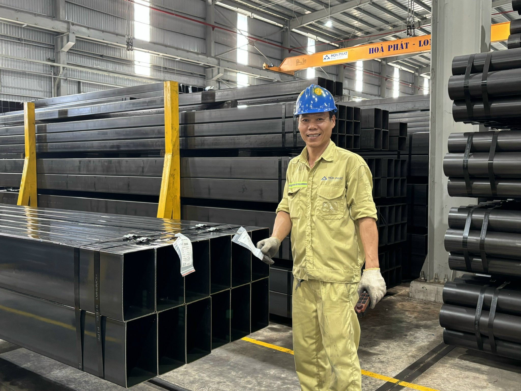 Hòa Phát khánh thành nhà máy sản xuất ống thép tại Tây Ninh công suất 400.000 tấn mỗi năm - Ảnh 7