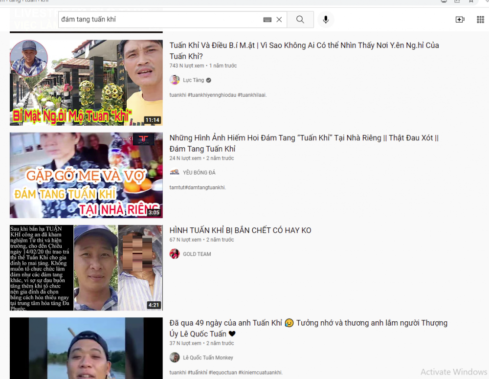 &nbsp;Với lượt view khủng nhờ c&aacute;ch khai th&aacute;c triệt để những sự kiện hot, c&aacute;c YouTuber c&oacute; thể thu về thu nhập khổng lồ. Ảnh chụp m&agrave;n h&igrave;nh.
