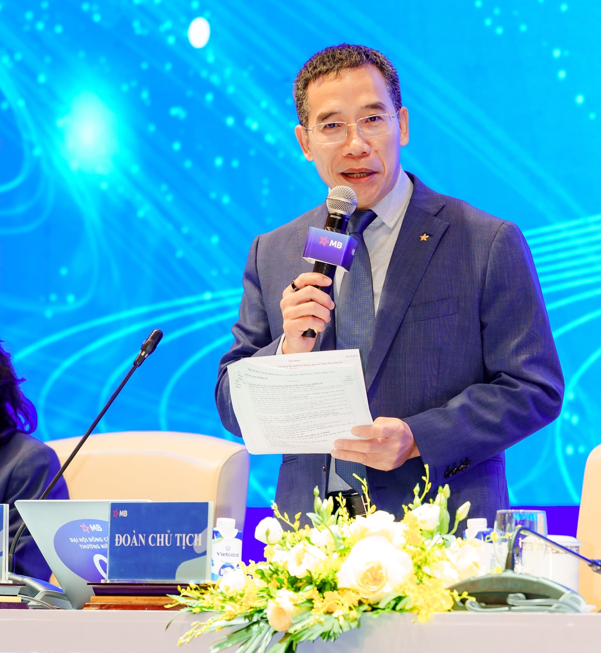 Chủ tịch MB Lưu Trung Th&aacute;i.