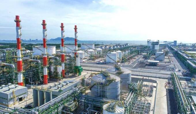 Khu c&ocirc;ng nghiệp Dầu kh&iacute; Long Sơn. Ảnh: Tạp ch&iacute; C&ocirc;ng thương