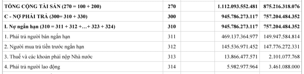 X&#226;y dựng Vĩnh Hưng: Nh&#224; thầu ngh&#236;n tỷ &#39;g&#225;nh&#39; nợ phải trả gấp 5,7 lần vốn - Ảnh 1