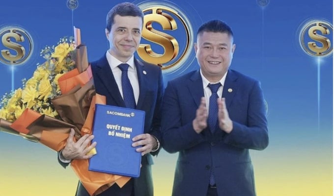 &Ocirc;ng Nguyễn Đức Thụy v&agrave; &ocirc;ng Loic Faussier (Ảnh: STB).