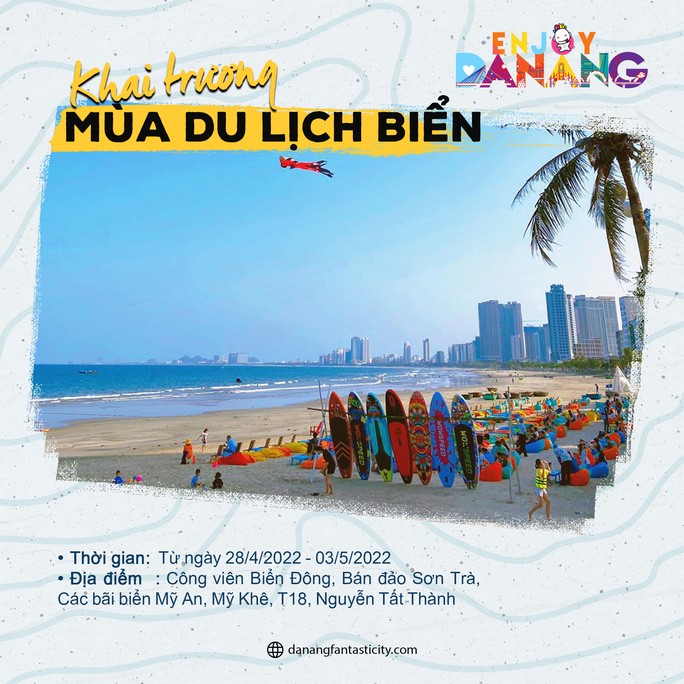 M&ugrave;a du lịch biển Đ&agrave; Nẵng ch&iacute;nh thức khởi động từ ng&agrave;y 28/4 với nhiều hoạt động hấp dẫn.