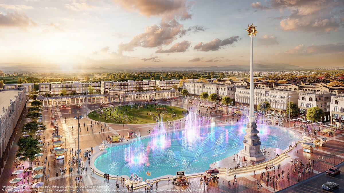 Quảng trường ch&acirc;u &Acirc;u sẽ l&agrave; &ldquo;s&acirc;n khấu&rdquo; diễn ra những chương tr&igrave;nh biểu diễn nghệ thuật, hoạt động giải tr&iacute; mới lạ chưa từng c&oacute;, mang sắc m&agrave;u v&agrave; &acirc;m hưởng phương T&acirc;y &nbsp;