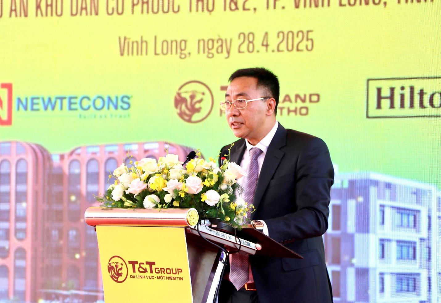 &Ocirc;ng Nguyễn Anh Tuấn, Ph&oacute; Tổng Gi&aacute;m đốc Tập đo&agrave;n T&amp;T Group ph&aacute;t biểu tại sự kiện. Ảnh: T&amp;T.