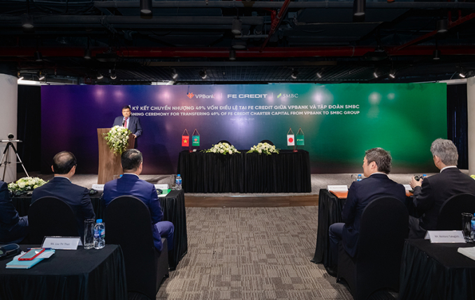 Lễ k&yacute; kết chuyển nhượng vốn.