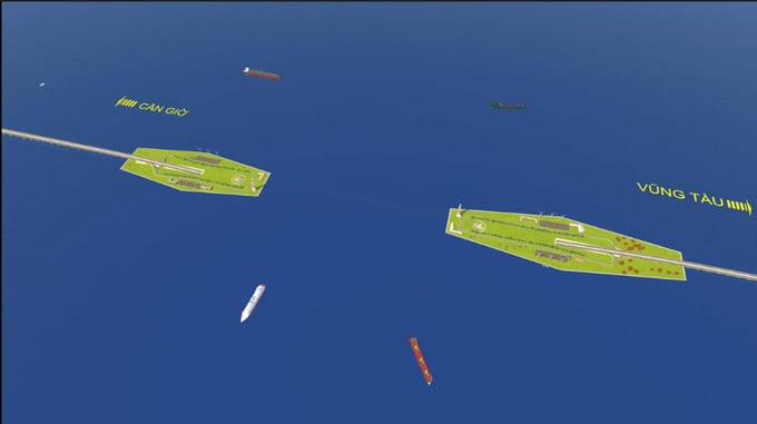 Thiết kế đường vượt biển Cần Giờ - Vũng T&agrave;u (Ảnh: VIC).