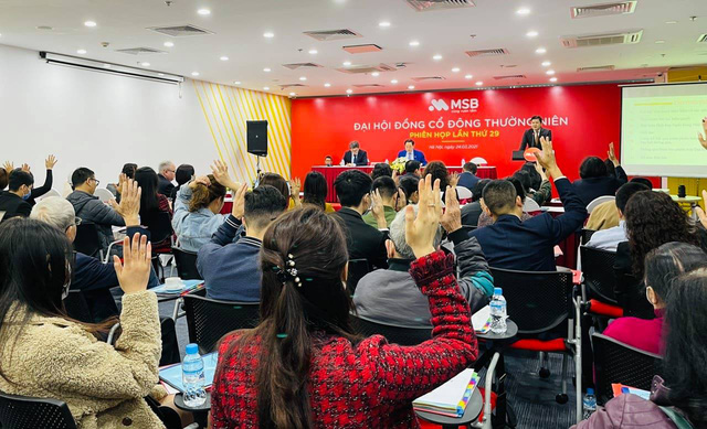 ĐHĐCĐ thường ni&ecirc;n năm 2021 tại MSB diễn ra ng&agrave;y 24/3 vừa qua.