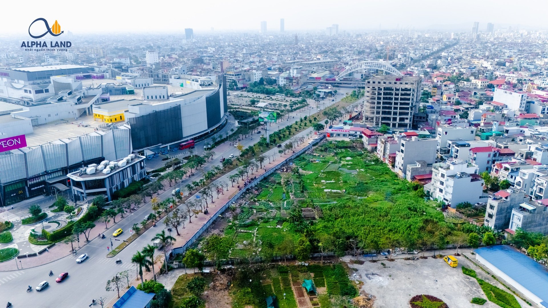 Vị tr&iacute; l&ocirc; đất (ảnh: Alpha land).