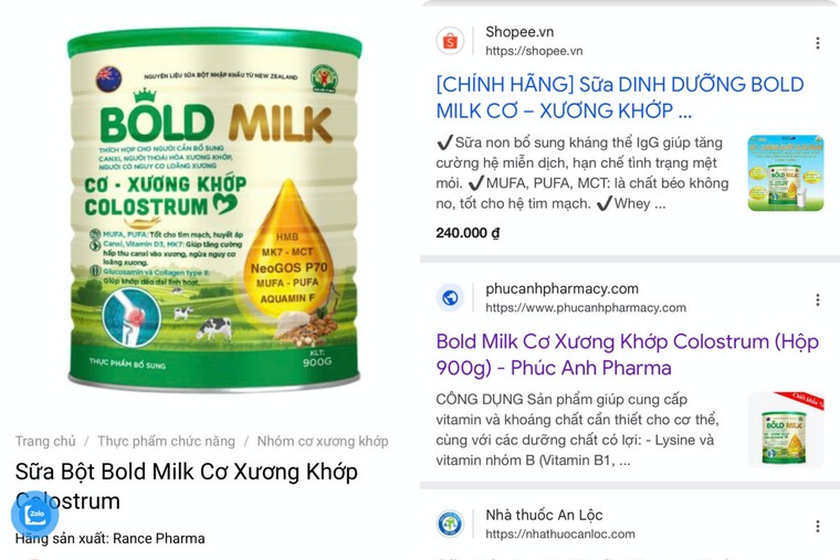 TPHCM: Sản phẩm của c&#244;ng ty sữa giả Rance Pharma từng l&#234;n kệ tại nhiều nh&#224; thuốc - Ảnh 2