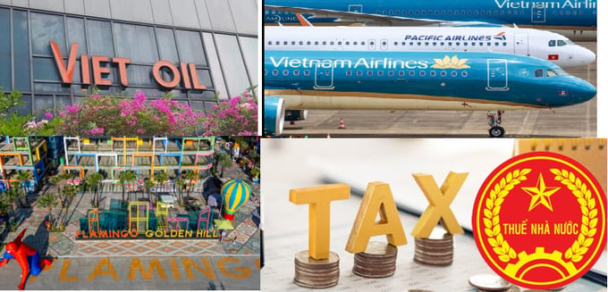 Xuy&ecirc;n Việt Oil, Golden Hill, Pacific Airlines bị c&ocirc;ng khai nợ thuế h&agrave;ng trăm tỷ đồng.