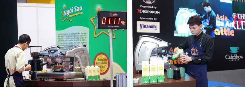 Vinamilk đồng h&#224;nh c&#249;ng c&#225;c Barista tại cuộc thi Quốc tế Asia Latte Art Battle - Ảnh 1