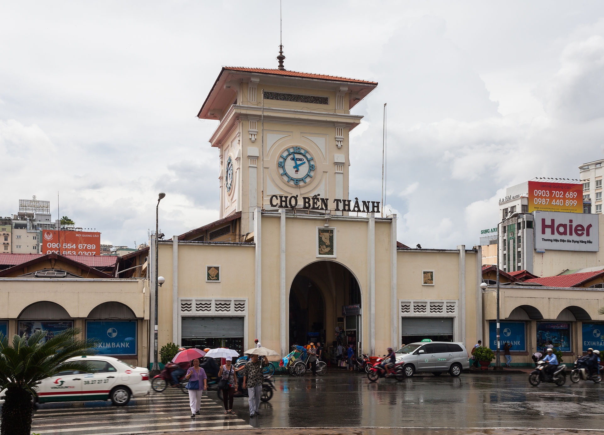 Ngay tại khu vực Bến Th&agrave;nh, trung t&acirc;m TPHCM, một c&ocirc;ng tr&igrave;nh biểu tượng sắp ra mắt (Ảnh: Wikipedia).