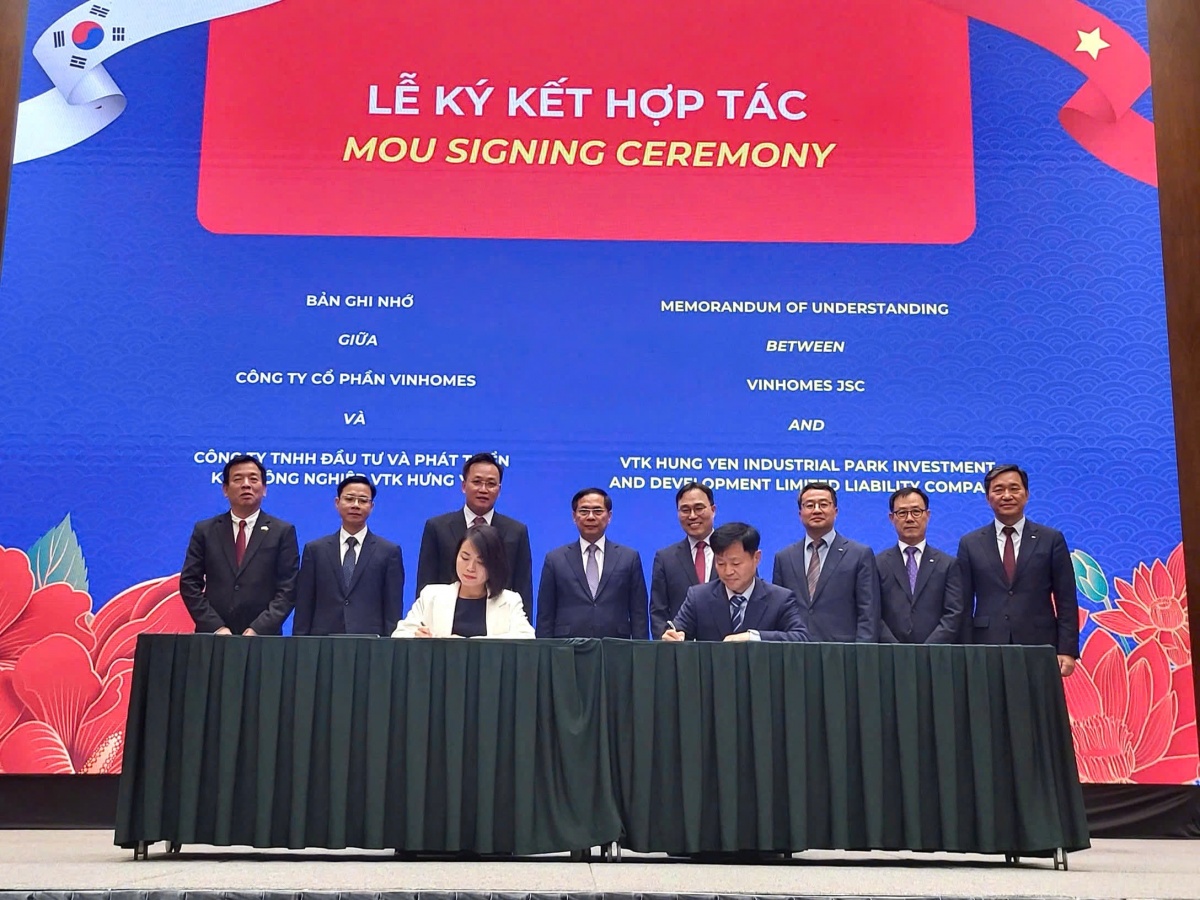 Vinhomes hợp t&#225;c chiến lược VTK, chung tay kiến tạo cộng đồng H&#224;n Quốc chuẩn mực tại Ocean City - Ảnh 1