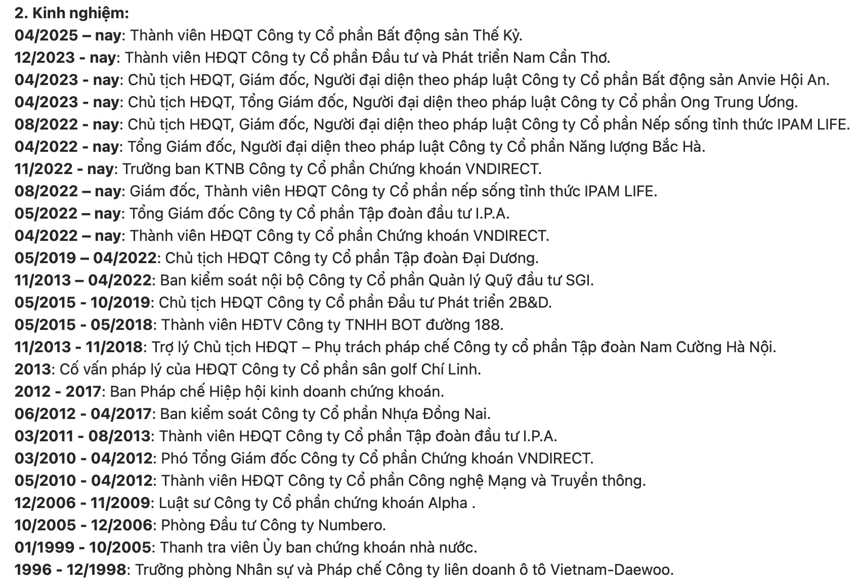 Thêm một thành viên HĐQT Cenland xin từ nhiệm trước thềm ĐHĐCĐ - Ảnh 1
