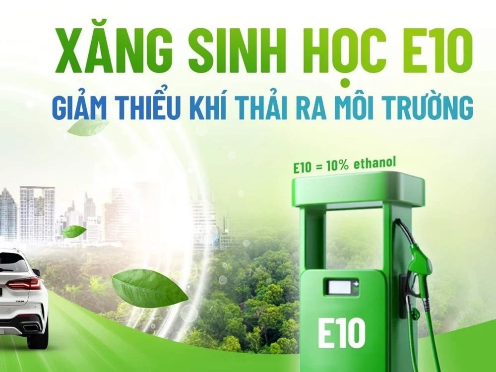 Từ ngày 1/6, cả nước chỉ bán xăng E10 - Ảnh 1