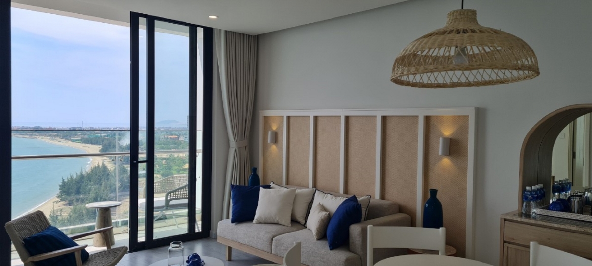 Căn hộ mẫu SunBay Park đang ho&agrave;n thiện v&agrave; chuẩn bị sẵn s&agrave;ng cho kh&aacute;ch h&agrave;ng tới thăm quan. &nbsp;