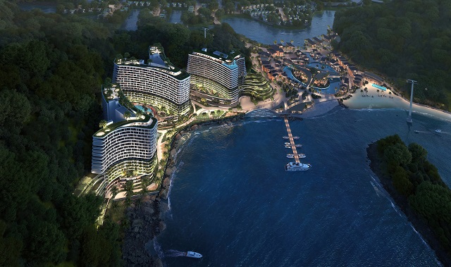 Một g&oacute;c khu đ&ocirc; thị Du lịch C&aacute;t B&agrave; - Amatina