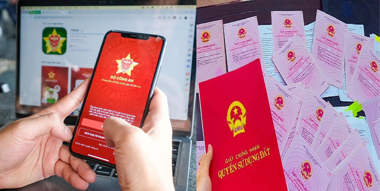 Người d&acirc;n cảnh gi&aacute;c với chi&ecirc;u tr&ograve; cập nhật th&ocirc;ng tin &ldquo;sổ đỏ&rdquo; v&agrave;o ứng dụng VneiD.