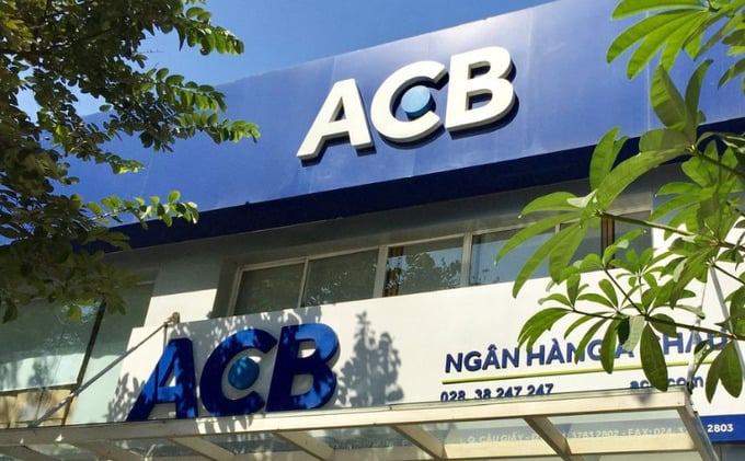 Lợi nhuận ACB tiếp tục tăng trưởng.