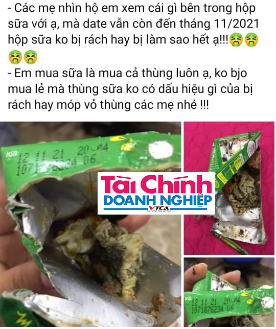 Phản &aacute;nh của kh&aacute;ch h&agrave;ng về chất lượng sữa Milo của Nestl&eacute;.