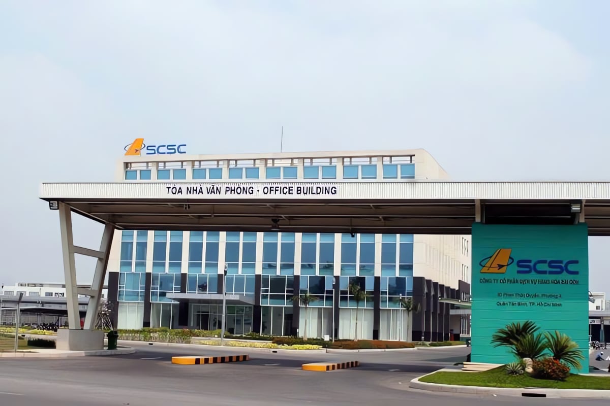 C&ocirc;ng ty cổ phần Dịch vụ H&agrave;ng h&oacute;a S&agrave;i G&ograve;n (Saigon Cargo Service). Ảnh : SCS