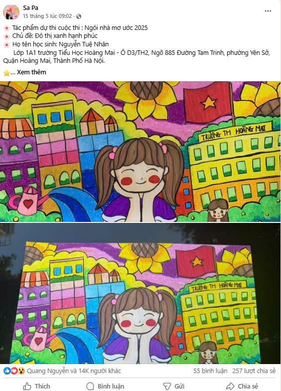 Ng&#244;i nh&#224; mơ ước năm 2025: Lộ diện Top 10 Hoạ sĩ nh&#237; gi&#224;nh h&#224;ng chục ngh&#236;n like - Ảnh 1