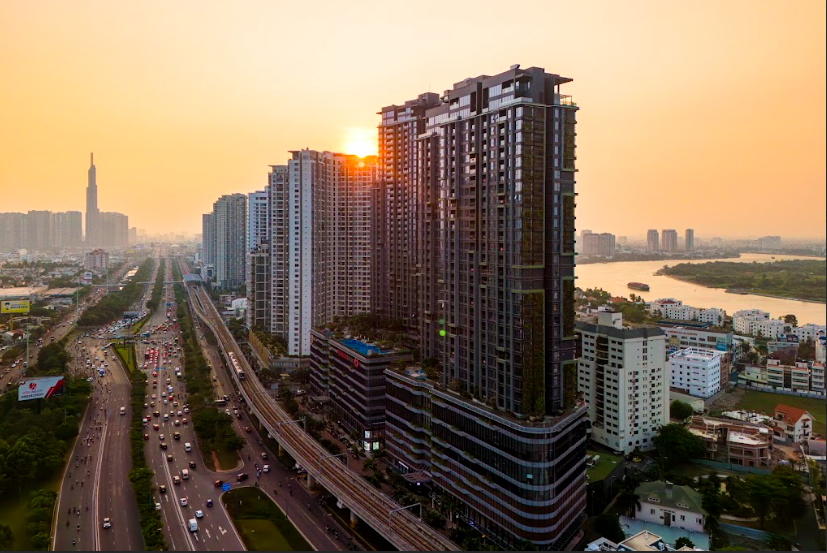 Bất động sản cao cấp tại khu Đ&ocirc;ng TP HCM, dọc tuyến metro số 1.