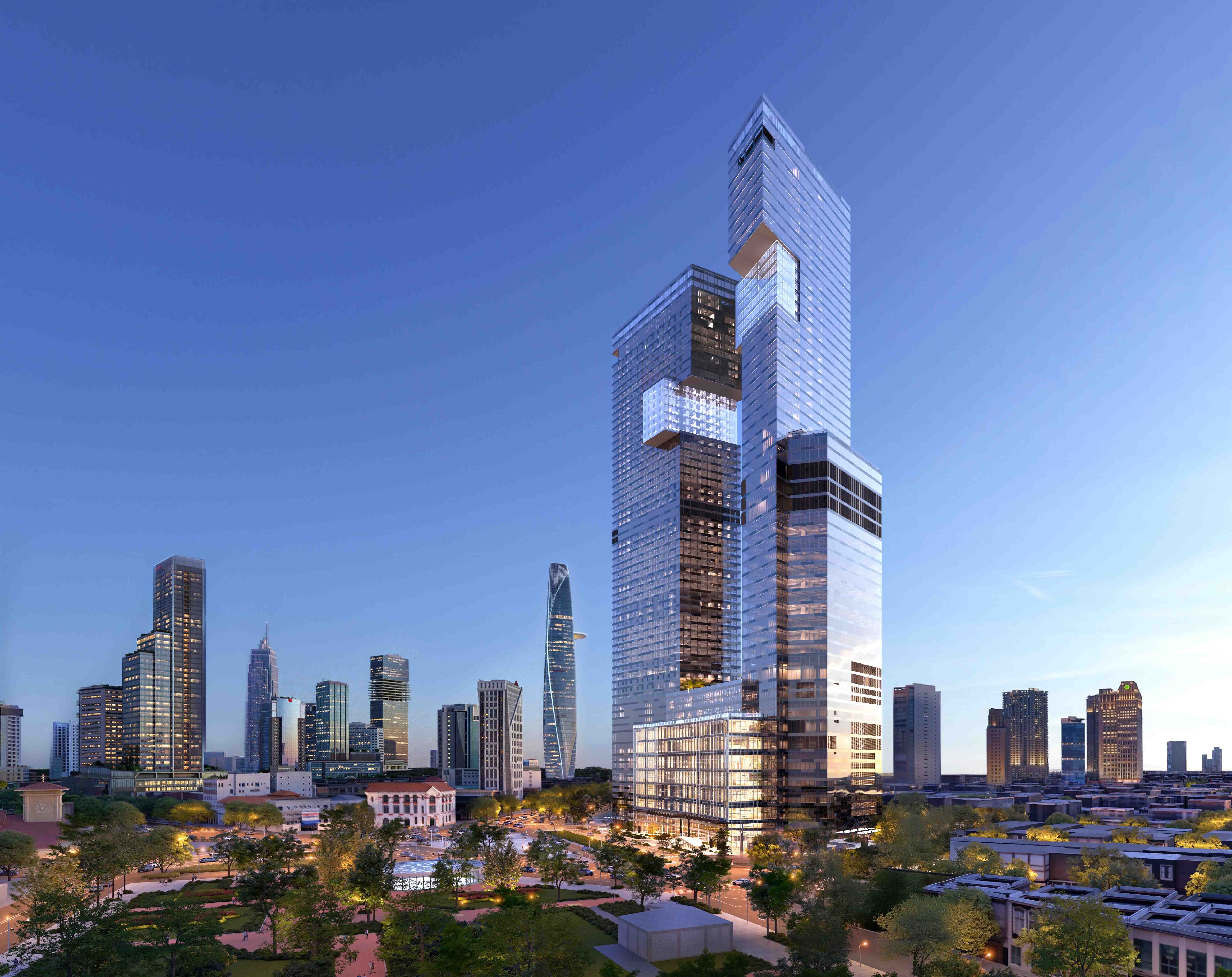 Ảnh phối cảnh One Central Saigon.