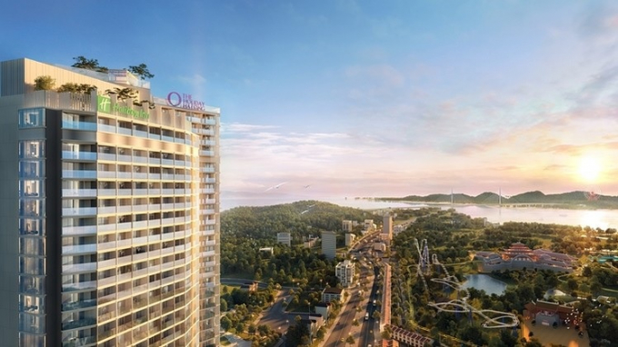 Dự &aacute;n The Holiday Hạ Long của C&ocirc;ng ty Cổ phần Kh&aacute;ch sạn Vịnh Hạ Long.