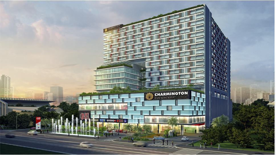 Phối cảnh dự &aacute;n Charmington T&acirc;n Sơn Nhất của SCR.