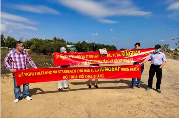 Kh&aacute;ch h&agrave;ng mua dự &aacute;n Khu d&acirc;n cư 125ha tố c&aacute;o chủ đầu tư "lừa đảo b&aacute;n dự &aacute;n" đến cơ quan chức năng, UBND tỉnh Đồng Nai vừa c&oacute; c&ocirc;ng văn y&ecirc;u cầu người d&acirc;n cung cấp hồ sơ, chứng cứ li&ecirc;n quan đến dự &aacute;n King Bay cho C&ocirc;ng an TP.HCM