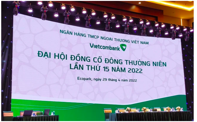 Đại hội đồng cổ đồng thường ni&ecirc;n năm 2022 của Vietcombank.