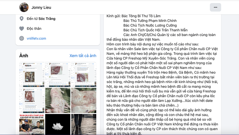 C&#244;ng ty CP Việt Nam bị tố b&#225;n heo bệnh, g&#224; bệnh - Ảnh 2