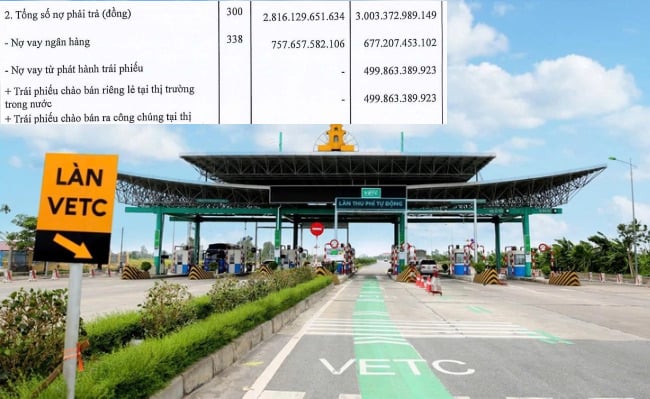 VETC lần đầu h&eacute; lộ t&agrave;i ch&iacute;nh, nợ phải trả vượt 3.000 tỷ đồng.