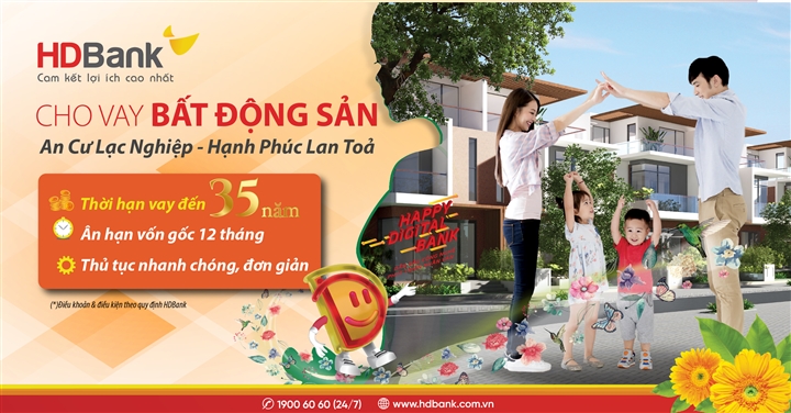 Mua nh&#224; dễ d&#224;ng hơn với thời hạn vay l&#234;n đến 35 năm, chỉ c&#243; tại HDBank - Ảnh 1