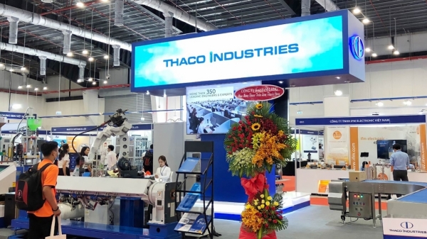 THACO Industries tham dự triển l&#227;m c&#244;ng nghiệp &amp; sản xuất Việt Nam - VIMF 2022 - Ảnh 1