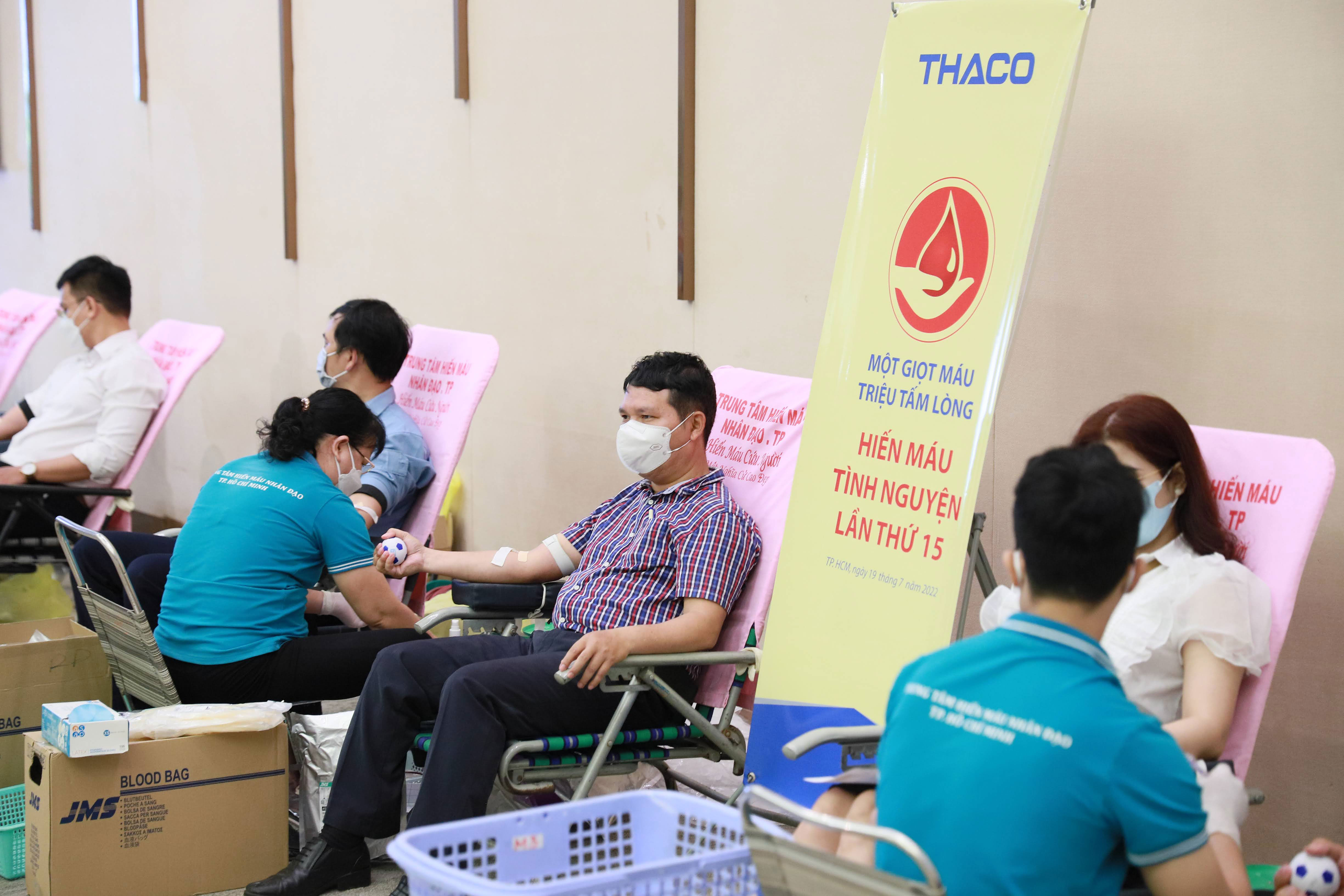 THACO tổ chức Chương tr&#236;nh hiến m&#225;u t&#236;nh nguyện năm 2022 - Ảnh 3