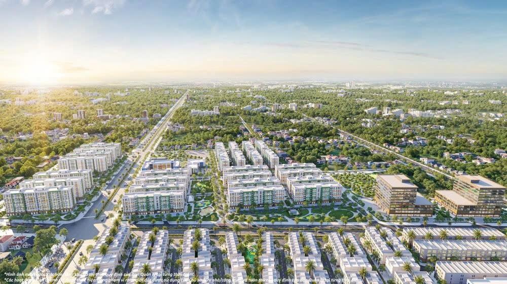 Happy Home Tr&agrave;ng C&aacute;t mang đến m&ocirc; h&igrave;nh nh&agrave; ở x&atilde; hội được quy hoạch đồng bộ mang chuẩn sống Vinhomes (Ảnh: CĐT).