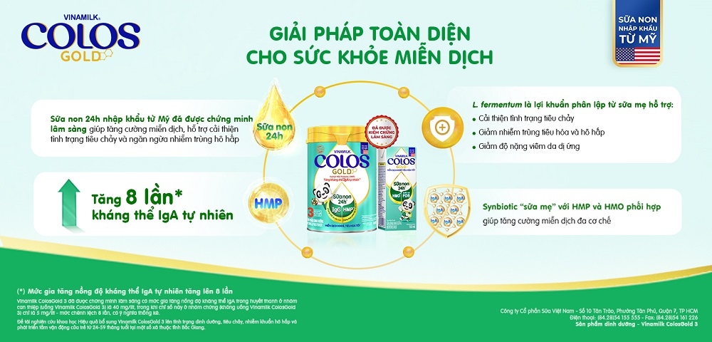 Vinamilk đầu tư ph&#225;t triển c&#225;c giải ph&#225;p dinh dưỡng hỗ trợ miễn dịch, tăng cường sức khỏe - Ảnh 1