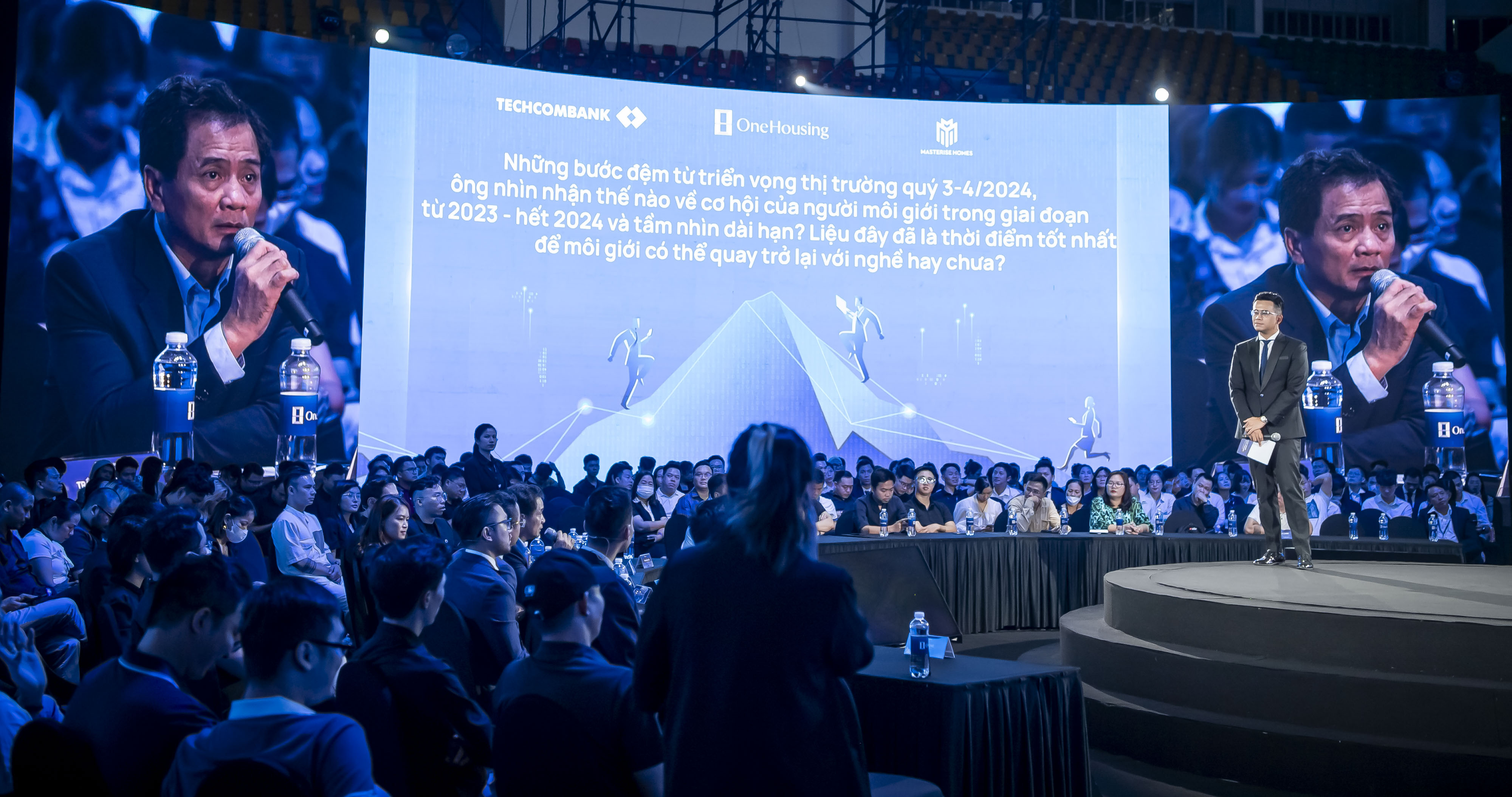 Chuyên gia BĐS, ông Nguyễn Văn Đính- Chủ tịch Hội Môi giới BĐS phát biểu tại sự kiện 