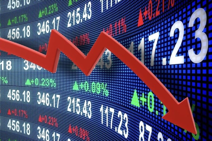 VN-Index lại l&ugrave;i về dưới 1.800 điểm.