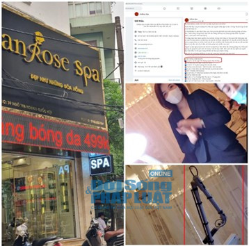 Cơ sở l&agrave;m đẹp An Rose Spa, số 39, ng&otilde; 106 Ho&agrave;ng Quốc Việt, quận Cầu Giấy, H&agrave; Nội.
