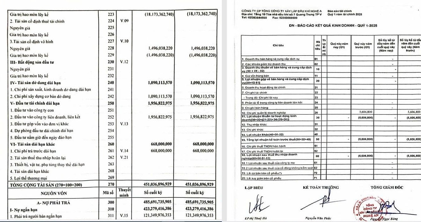 Theo b&aacute;o c&aacute;o t&agrave;i ch&iacute;nh hợp nhất qu&yacute; I/2025, PVA kh&ocirc;ng ph&aacute;t sinh bất kỳ doanh thu n&agrave;o từ hoạt động kinh doanh...